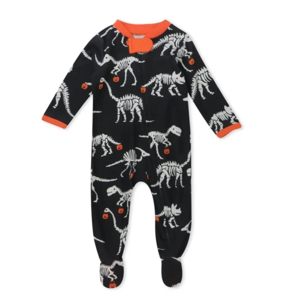 Honest Halloween 🎃 Dinosaur Sleep & Play Pajamas
